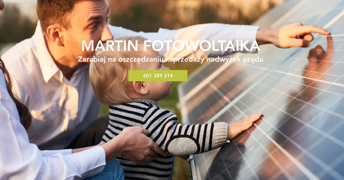 Zdjęcie na okładce dla MARTIN FOTOWOLTAIKA Łódź - Instalacje fotowoltaiczne - pompy ciepła, folia grzewcza
